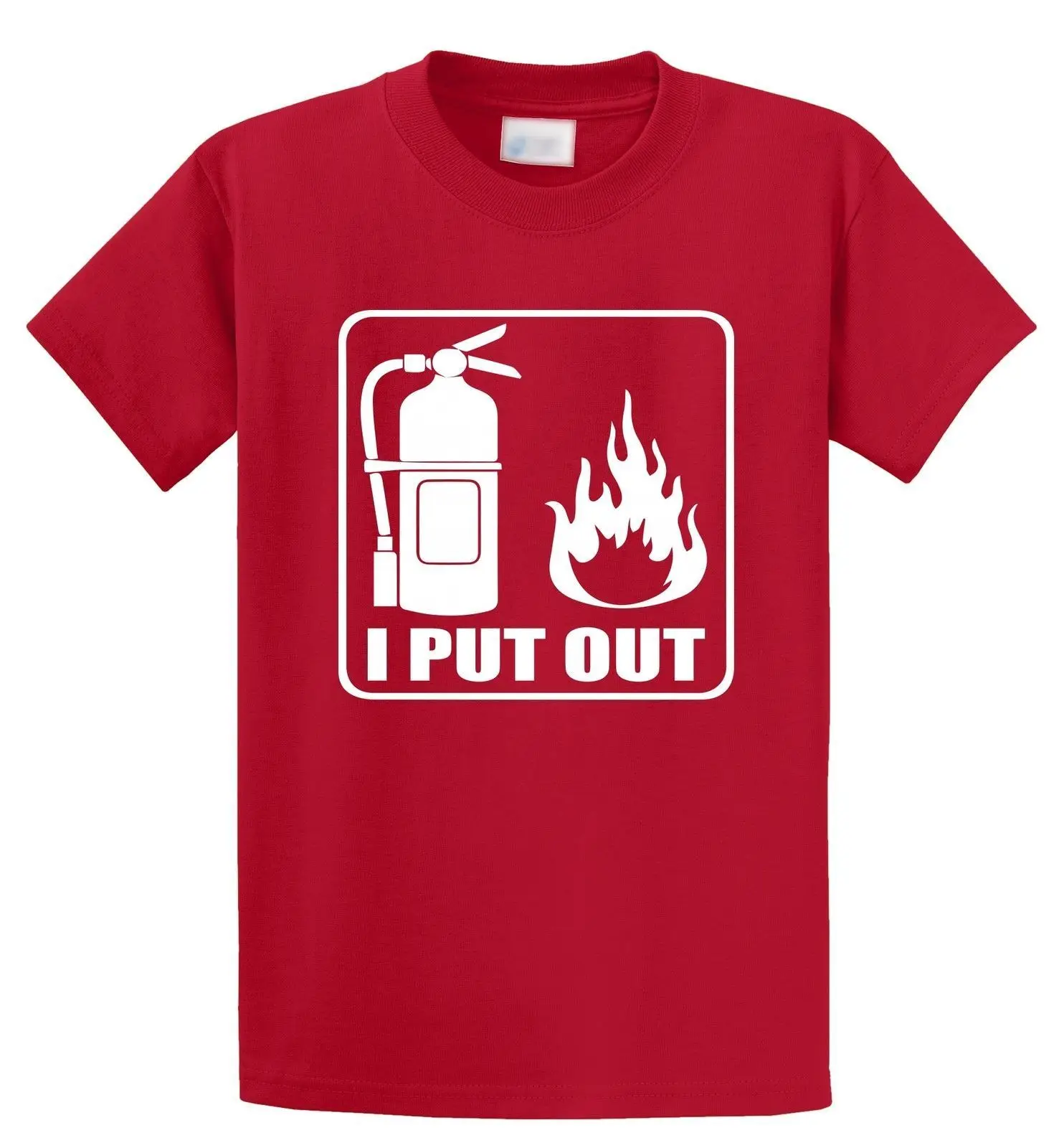 

I Put Out...Firefighter T Shirt Tee EMS Small-2XL Fire Fighter Choose Color Hipster Tees Summer Mens T-Shirt Retro