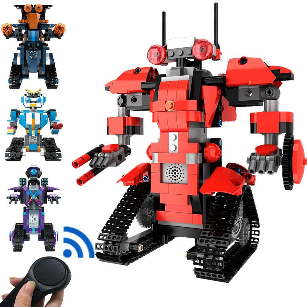 

Technic RC Remote Building Blocks Intelligent Remote Control Robot Model Enlightenment Assembly Toys Compatible Legoed Technic