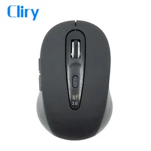 Беспроводная bluetooth-мышка Cliry 3,0 1600 dpi 6D Беспроводная ПК оптическая dpi Регулировка мини компьютерные мыши Настольный Ноутбук, для ноутбука Mause