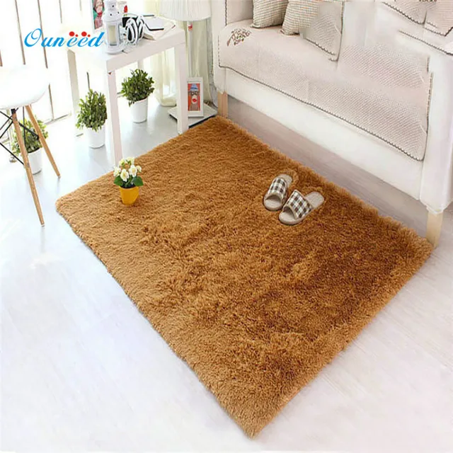 Happy Home 40*60cm Warm Hairy Carpet Seat Pad Area Rugs Rectangle