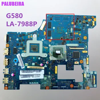 

PALUBEIRA QIWG6 LA-7988P motherboard for Lenovo G580 notebook motherboard PGA989 GT710M 1G HM76 DDR3 100% test work