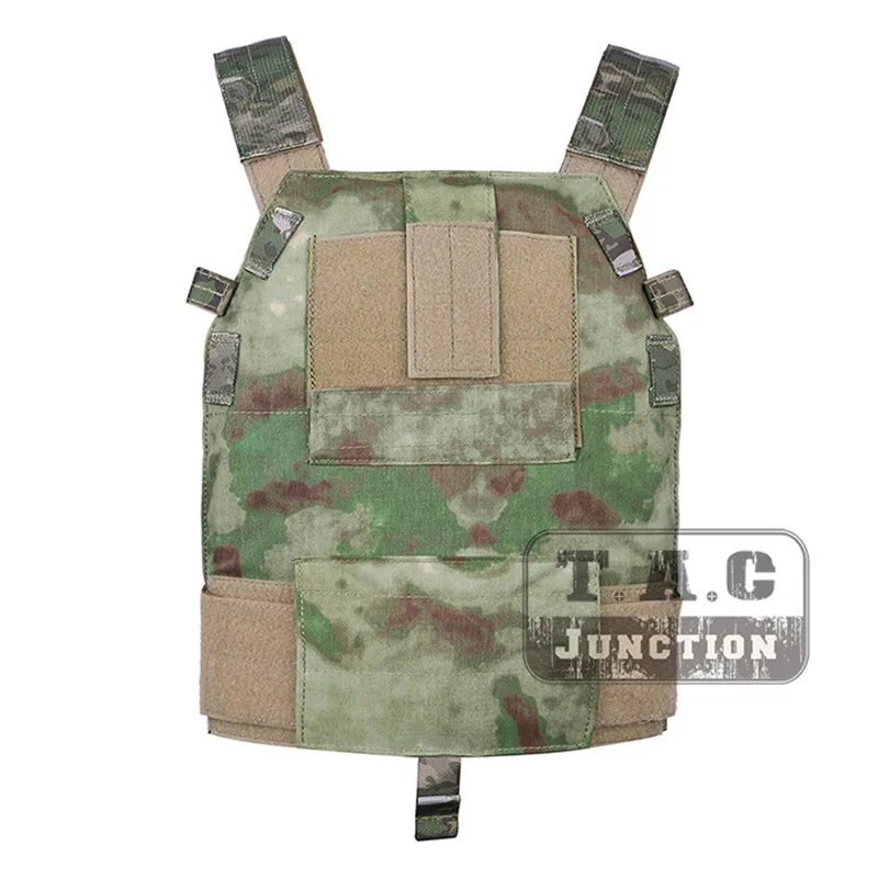 Emerson LBT-6094 Slick Большая пластина Перевозчик MOLLE тактический легкий бронежилет военный боевой жилет для страйкбола стрельба - Цвет: AT-FG