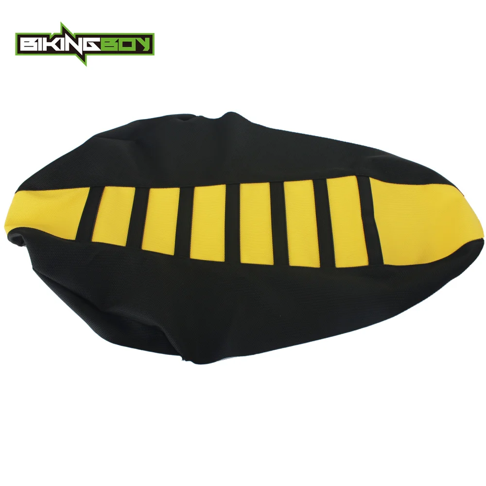 Bikingboy Мотокросс MX Offroad striped Ribbed захват мягкие сиденья для SUZUKI DRZ400 DRZ800 DRZ 400 800 DRZ 400-все 2000