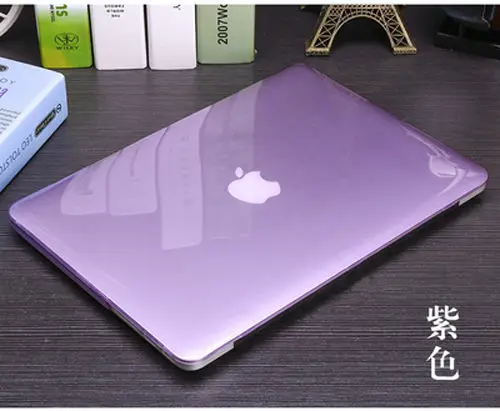 Прозрачный жесткий чехол для Apple Mac book Pro Retina 13 15 Macbook Air 3 ноутбука 11 12 дюймов рукав