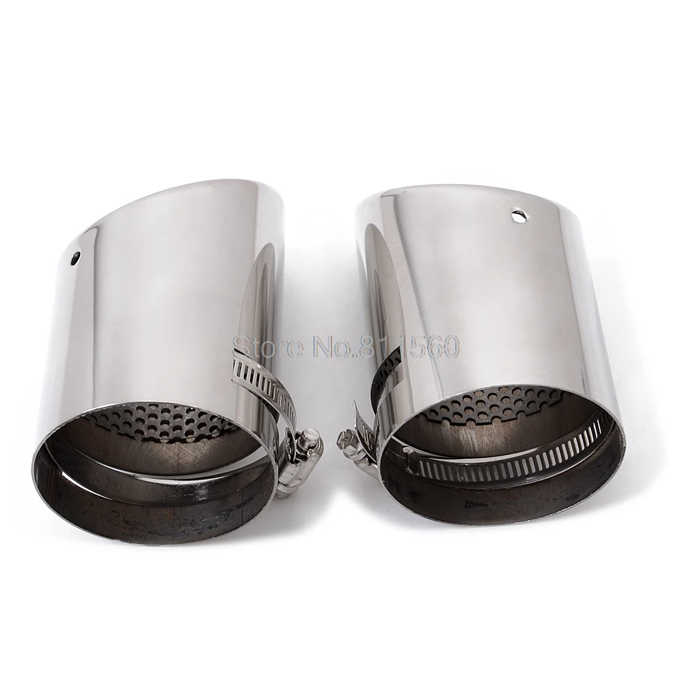 Для Volkswagen CC 2008-2012 Passat B6 2006-2010 EOS 2007-2012 Высокое качество Нержавеющая сталь глушитель планки Авто Запчасти 2 шт