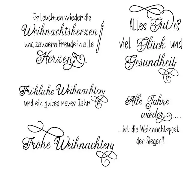 

German Transparent Clear Stamp for DIY scrapbooking/Card Making C404
