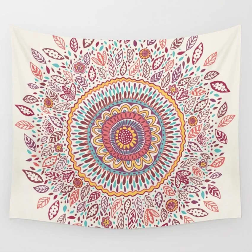 

Japan Watercolor Hanging Wall Tapestries Mandala Bohemian Tapestry Landscape Wallpaper Wall Art Home Decor Shawl Throw 10 Style