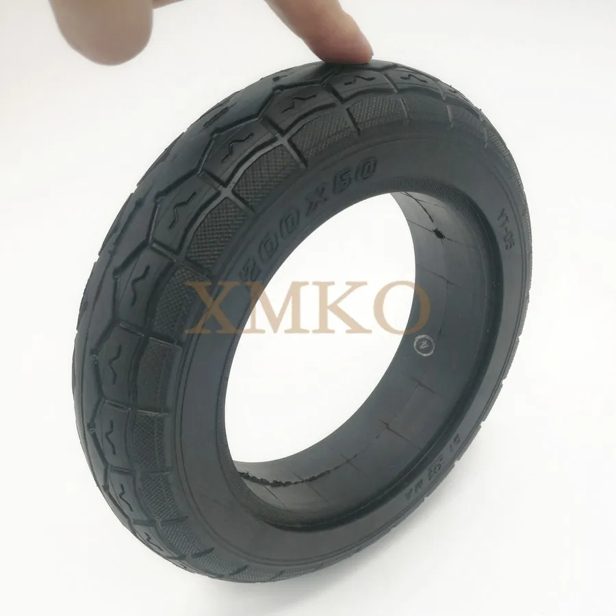 New Upgrade 200x50 Solid Tire 8 inch tyre For Electric Scooter  Bicycle Two Wheels Self Balancing Hoverboard Scooter 3