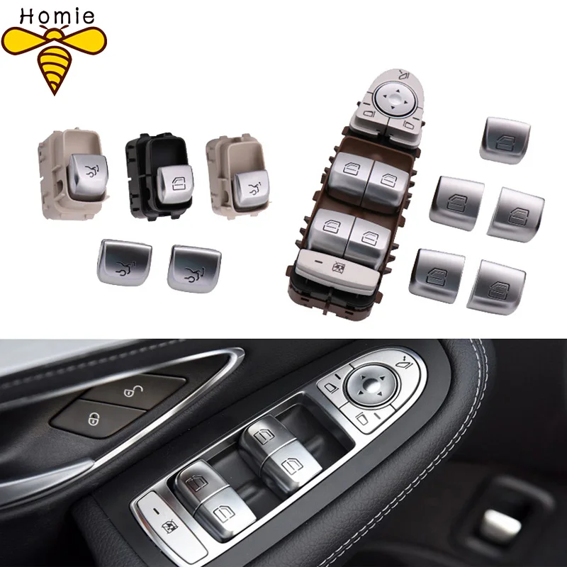 

NEW High Quality Power Window Switch Cover For Mercedes GLC200 GLC260 GLC300
