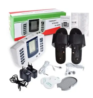 JR-309 Muscular Body Household Relax Muscle Pulse Tens Acupuncture Therapy Slipper+6 patch acupuncture massage instrument JR-309 Muscular Body Household Relax Muscle Pulse Tens Acupuncture Therapy Slipper+6 patch acupuncture massage instrument