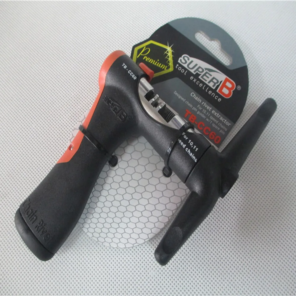 Super-B-Chain-Pro-Rivet-Extractor-10-11-Speed-Bicycle-Chain-Tool-TB-CC60-Bike-Repair