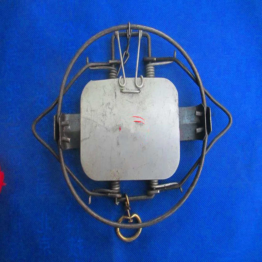 

Coil Spring Trap for Rabbit Vole Fox Coyote Muskrat Fisher Mink