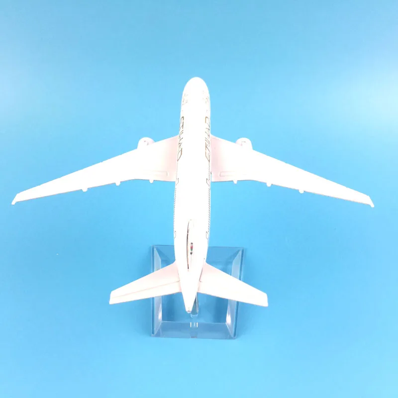Авиалайнер 16 см ETIHAD BOEING 747 из металлического сплава модель самолета Модель игрушки самолет подарки на день рождения