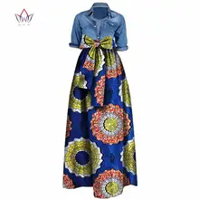 Осень Женщина Длинные Макси Юбки для Женщин Африканских Dashiki для женщины Базен riche одеяние longue femme Плюс Размер Юбка природных wy1036