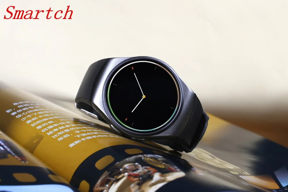 

Smartch Original KW18 Full Round IPS Heart Rate Smart Watch MTK2502 BT4.0 Smartwatch for ios and Android Samsung Intelligent Wat