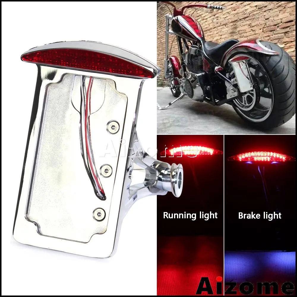 Auto Parts & Accessories MOTORS Motorcycle Stop Lamp License Plate