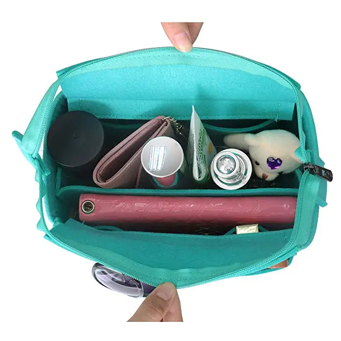 Косметический Органайзер, войлочная сумка-вкладыш для сумки, дорожная сумка для хранения, Внутренний кошелек, переносные косметички, подходит для Neverfull мм GM Speedy
