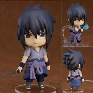 

NEW hot 10cm Q version naruto Uchiha Sasuke action figure toys collection doll Christmas gift with box