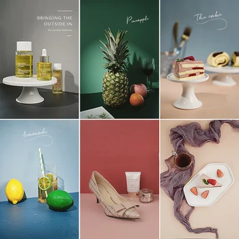 

Hot 54x82cm Solid Color Backdrop Paper Double-sided Photography Board Studio Photo Background Accessories Decoration Waterproof