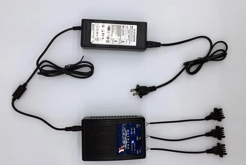 

New 3in1 Fast Balance Charger For Parrot Bebop 2 Drone/FPV Intelligent Charging Hub with AC/DC Adapter US/EU/UK Plug