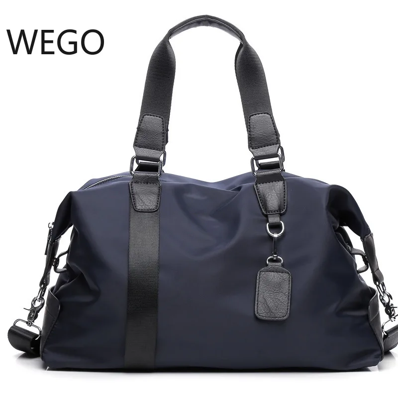 

2019 New Casual Waterproof Nylon Men Travel Bags Overnight Duffel Bag Weekend Travel Large Tote Crossbody Travel Bags Wholesale