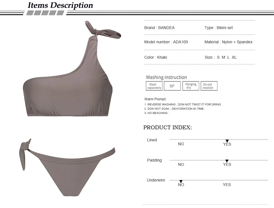 109 bikini detail