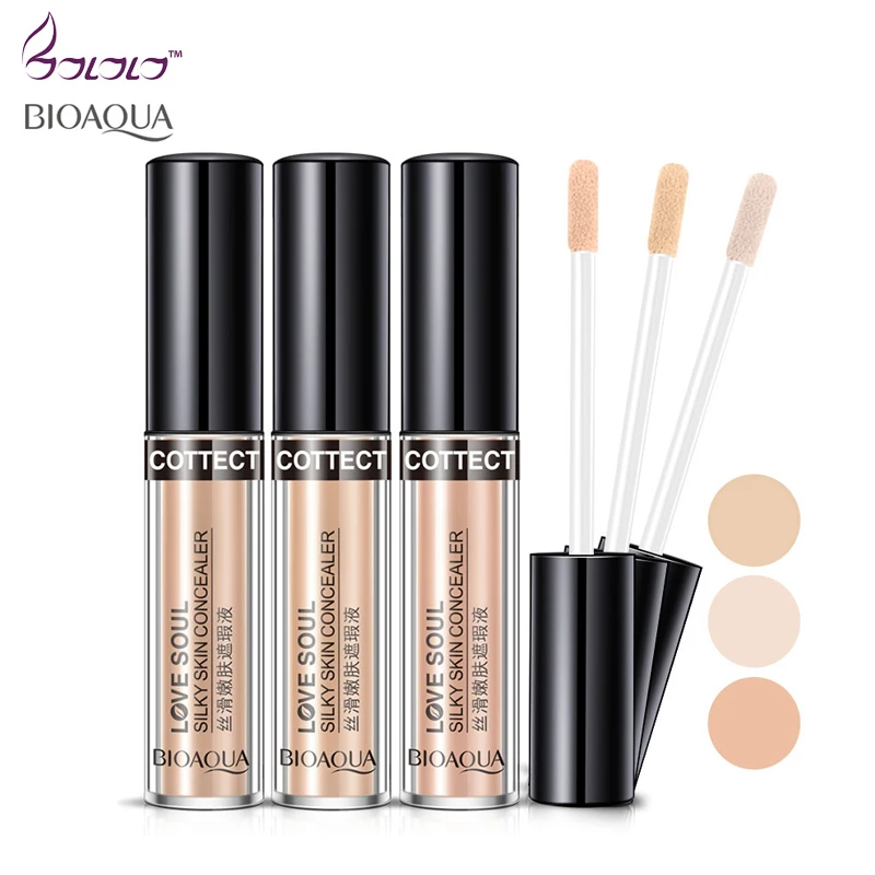 

BIOAQUA Makeup Concealer Liquid concealer Perfect Cover Pores Dark Circles Oil-control Waterproof Liquid Concealer Face Primer