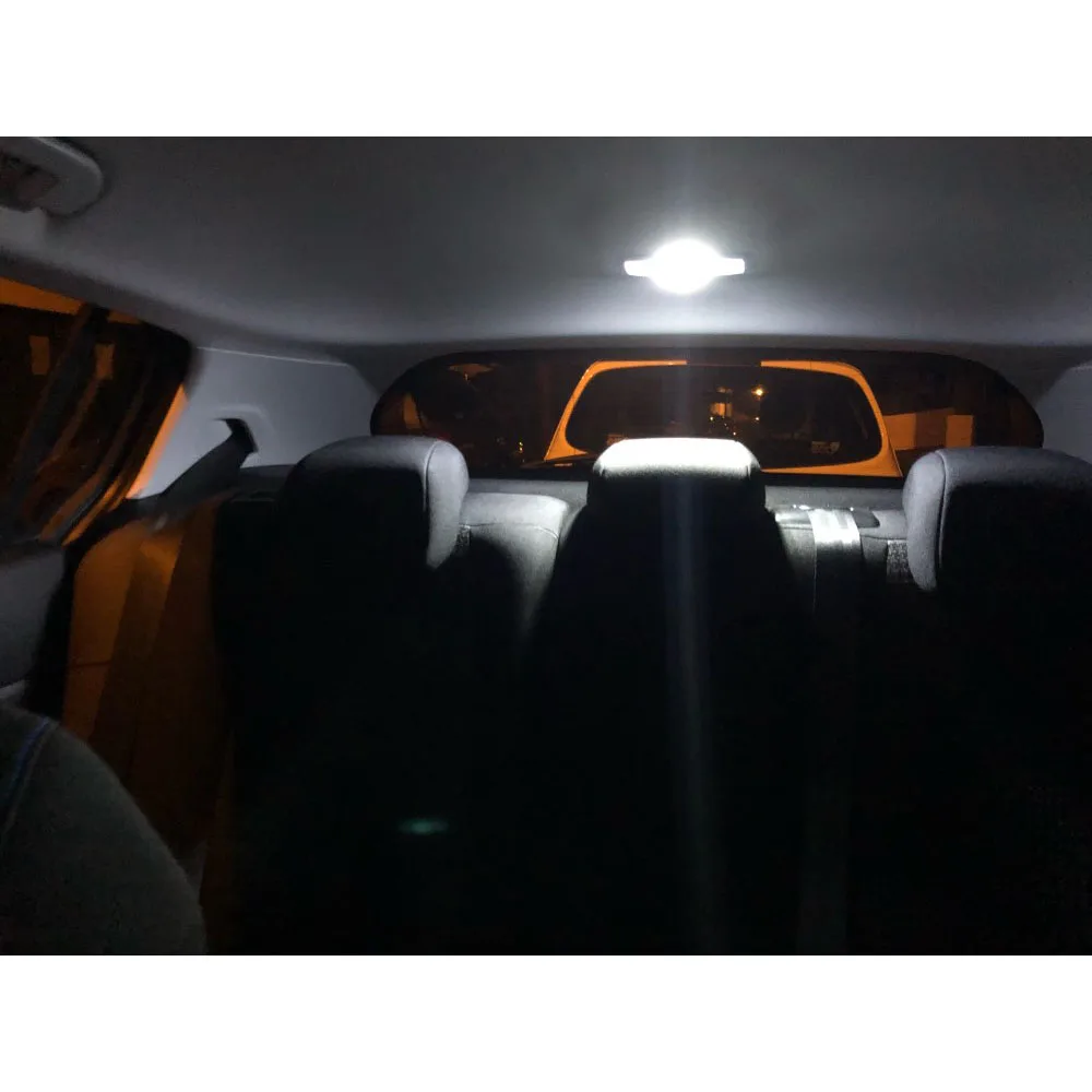 AORUNYEBAO 10x белый гирлянда C5W 3 LED 12V Интерьер Купол огни двери свет лампы указатель