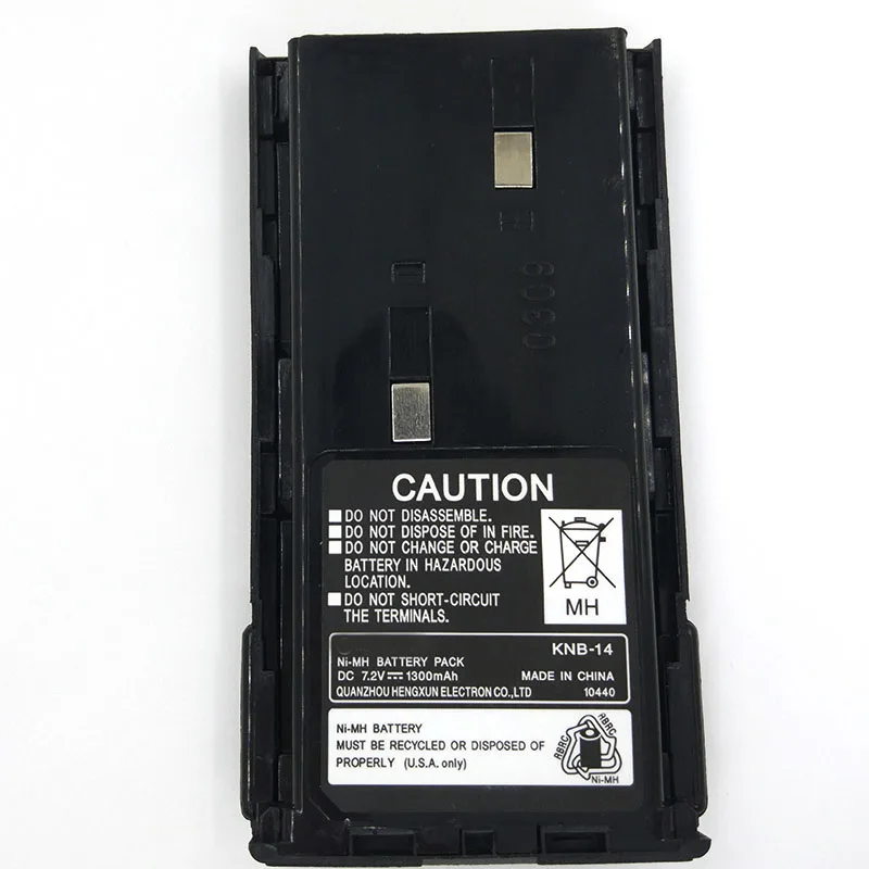 KNB-14 7 2 V 1300 мА/ч металл-гидридных или никель Батарея пакет для KENWOOD KNB-15A KNB-14A TK2102 TK2107