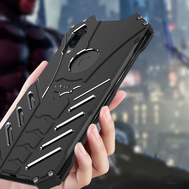 Роскошный Алюминиевый металлический чехол для Xiaomi Mi Play задняя крышка с элементом