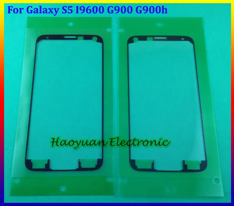 imágenes para 20 unids/lote original etiqueta adhesiva marco frontal placa frontal carcasa para samsung galaxy s5 sv i9600 g900 g900h marco digitalizador pegamento imágenes para 20 unids/lote original etiqueta adhesiva marco frontal placa frontal carcasa para samsung galaxy s5 sv i9600 g900 g900h marco digitalizador pegamento