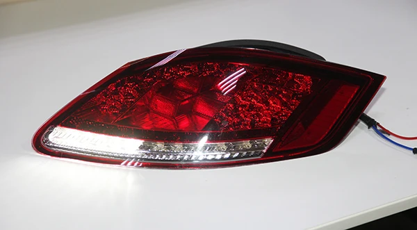 Для Porsche Cayman светодиодный фонарь заднего хода лампы Красный Цвет фонарь 2005 2006 2007 2008 2009 2010 2011 год парковка фары заднего хода
