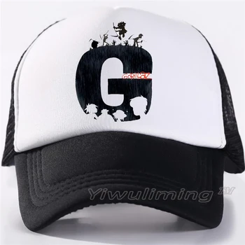 

NewSummer Trucker Caps Gorillaz Cool Summer Black Adult Cool Baseball Mesh Net Trucker Caps Hat for Men Adjustable