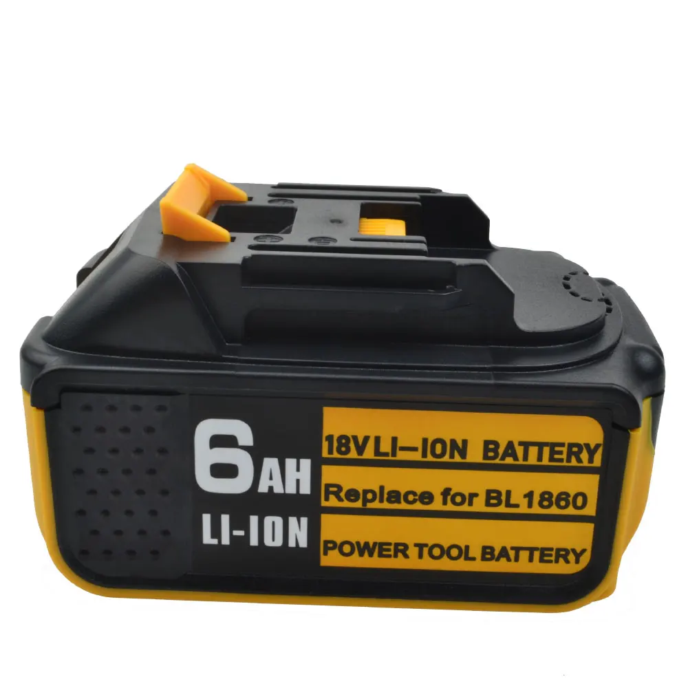 

Cncncool 18V Li-ion rechargeable Battery For Makita Battery BL1860 BL1850 BL1830 BL1840 194205-3 Power Tool LED Indicator