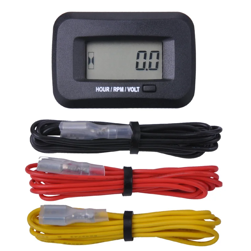 

Agrigarden machine tachometer hour meter voltmeter for tractor cultivator ATV trailer sprayer compressor robot milking trimming