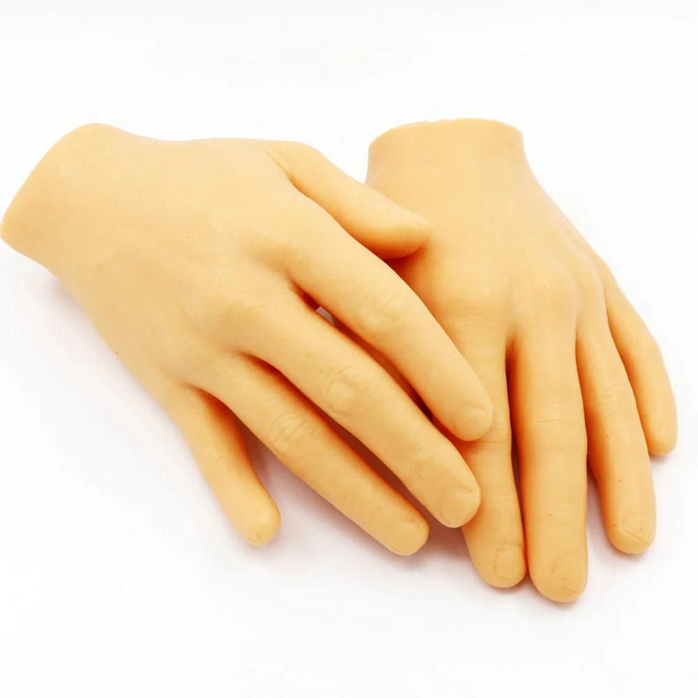 Comprar Pro Diy 3D piel falsa tatuaje práctica mano para principiantes Material sintético Similar a las manos humanas tatuaje accesorio suministro