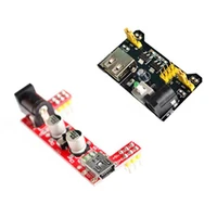 MB102 макет Питание модуль/MB102 белый макет посвящен Мощность модуль 2-способ 3,3 В 5 В MB-102 Solderless Хлеб совета - изображение