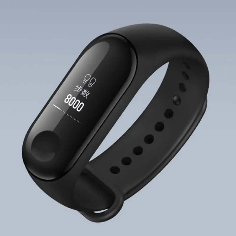 Оригинальный Смарт браслет Xiaomi Mi Band 3 глобальная версия многоязычный смарт Miband OLED