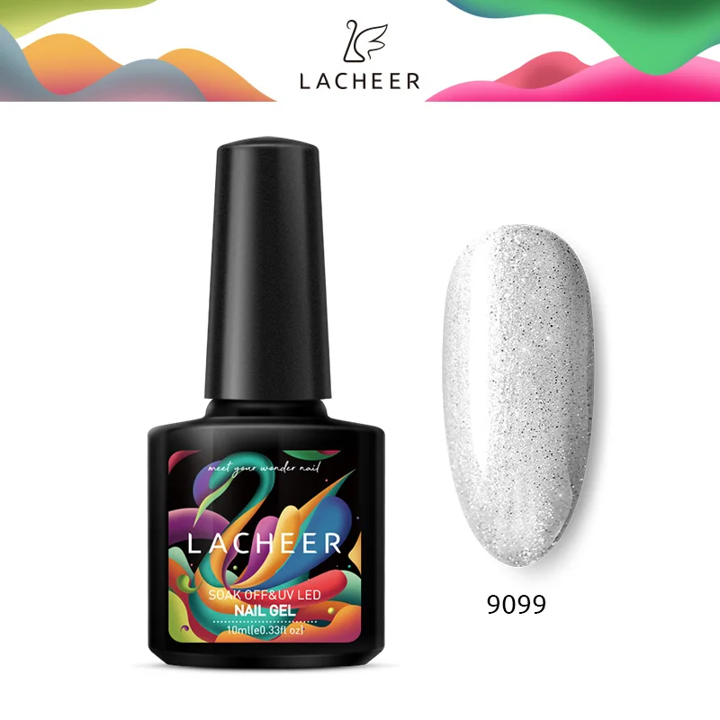 Lacheer 10 мл Гель-лак для ногтей замачиваемый светодиодный Гель-лак для ногтей Полупостоянный УФ-лак для ногтей 48 цветов гель на выбор - Цвет: 9099