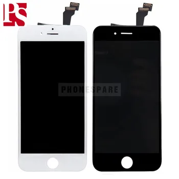 

10pcs/lot,Hot Sale Free DHL Shipping White and Black 100% Top Quality Brand New 4.7 inch LCD Screen For iPhone 6