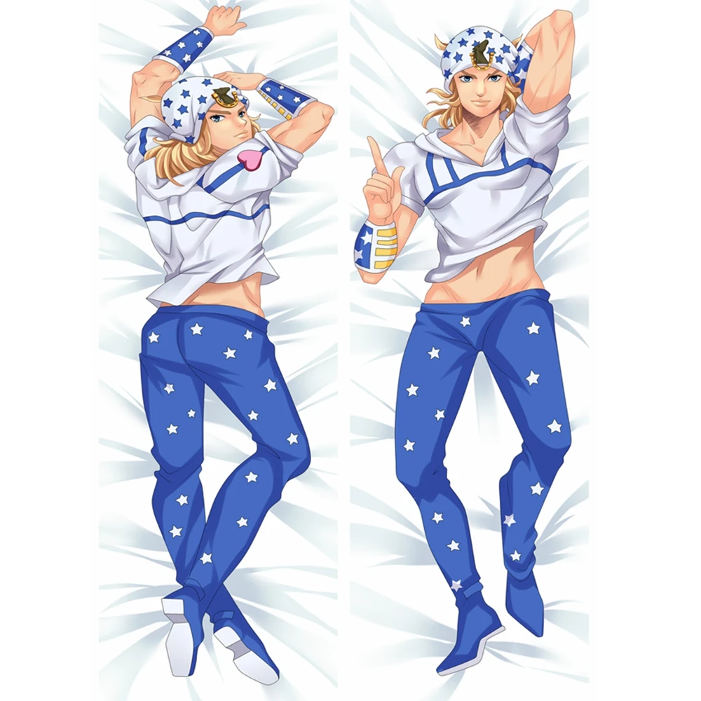 Аниме JK JoJo Необычные приключения Джоджо Джони Joestar мужской дакимакура наволочка для тела чехол для подушки jojo Hug Чехол