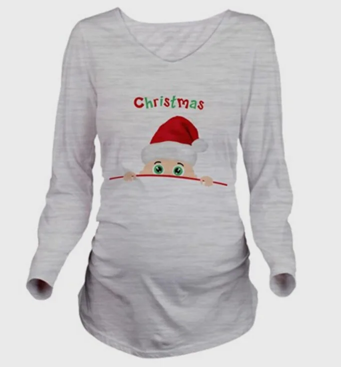 aliexpresscom buy 2018 autumn women 3d t shirt maternity christmas tees long sleeve lovely baby print t shirt pregnant tops clothes from reliable - Maternity Christmas Shirts aliexpresscom buy 2018 autumn women 3d t shirt maternity christmas tees long sleeve lovely baby print t shirt pregnant tops clothes from reliable - Maternity Christmas Shirts
