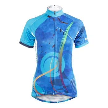 

New Free shipping Women Short sleeve Cycling Jerseys Polyester Blue Bicycle Clothing Breathable Cycling Clothes Size XS-6XL