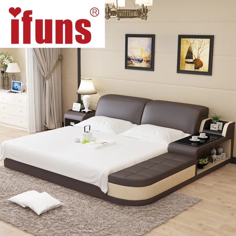 online kaufen großhandel echtes leder bett aus china echtes leder ... - Modernes Designer Doppelbett Holz online kaufen großhandel echtes leder bett aus china echtes leder ... - Modernes Designer Doppelbett Holz
