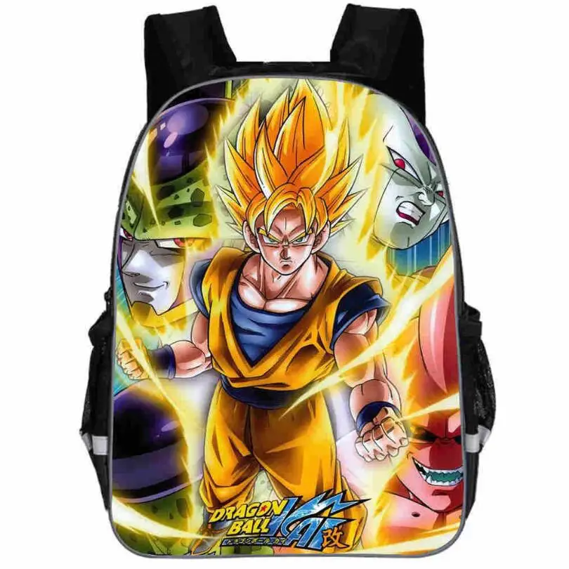 16 дюймов Популярные Goku Z Vegeta супер рюкзаки для подростков Violetta сумка детей