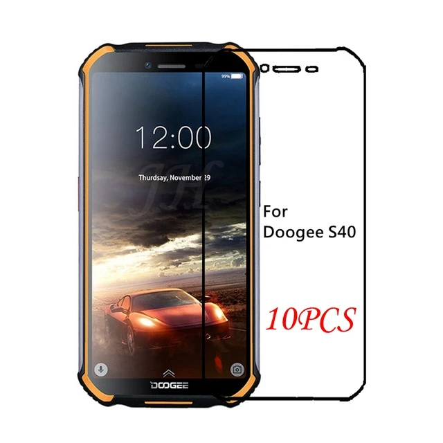 

10Pcs Tempered Glass For Doogee s40 Screen Protector 2.5D High Quality Explosion-proof 9H Tempered Glass For Doogee s40