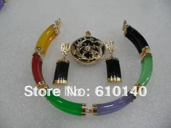 

3PCS k pendant/necklace earrings bracelet