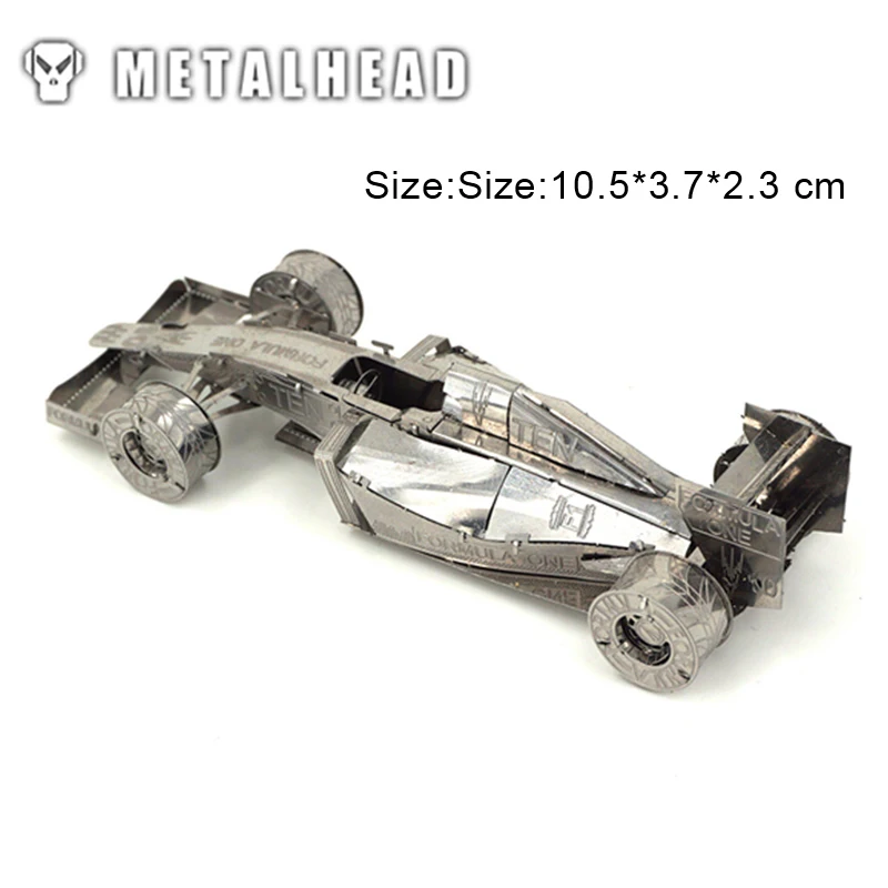 

3D Metal Puzzles for F1 Kids Adult Assembly Model Kits Toys Jigsaw DIY New Year Gifts Educational Desktop Display Toy