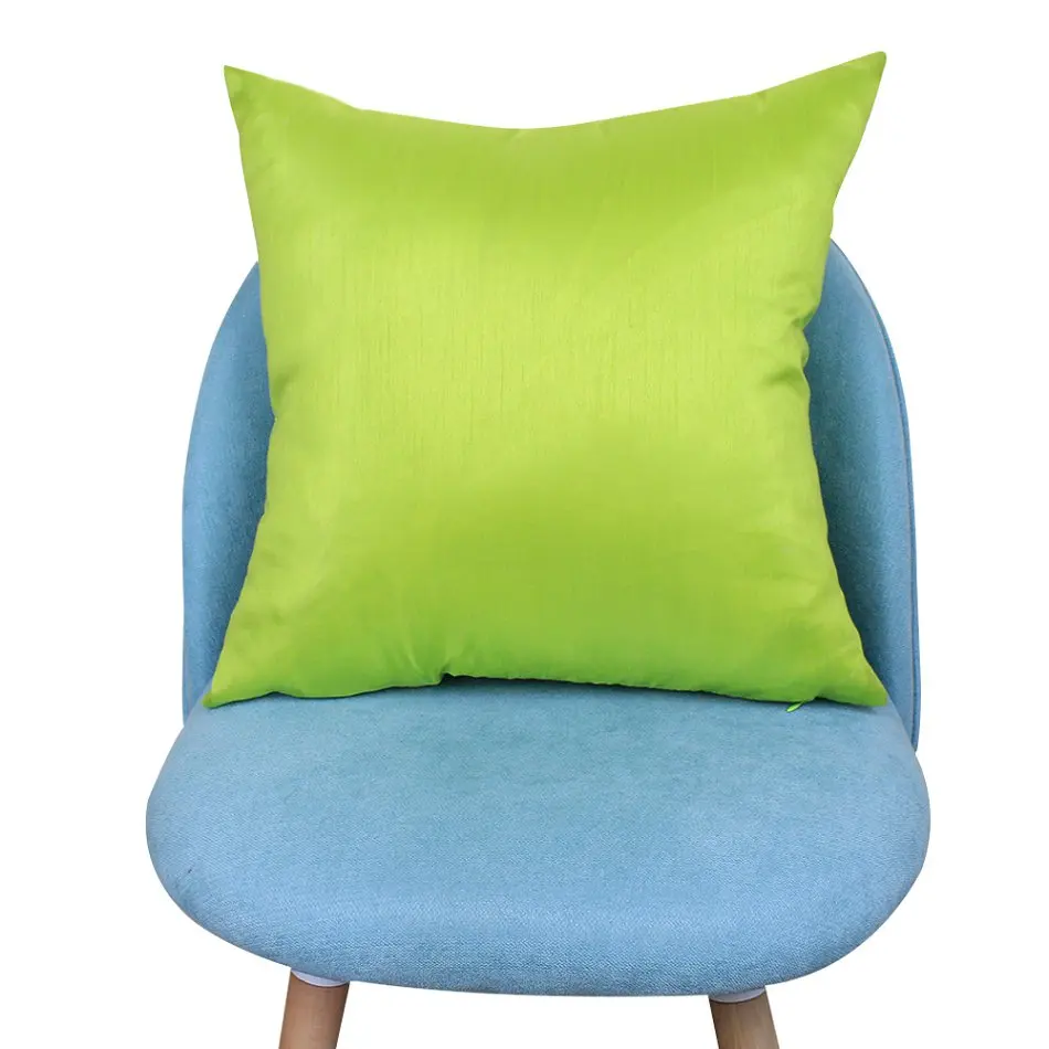 Полиэфирные тканевые диванные чехлы на декоративные подушки наволочки 30x45/40x40/40x60/45x45/50x50/55x55/60x60 см - Цвет: green