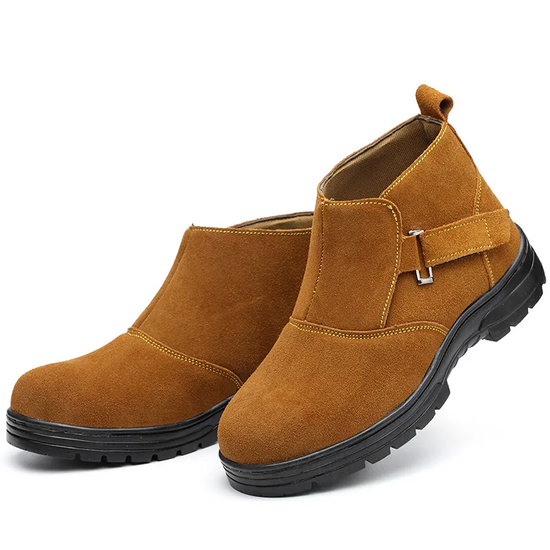 1 punção Pé Trabalho Dedo Do Soldador Botas Aço De Anti Couro 2 Elétrico Anti esmagamento Genuína Dos Segurança Homens 3 Sapatos Flats BpZqH8pCxw